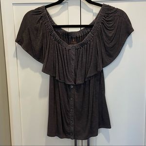 American Eagle “Soft & Sexy” Button-Up Top